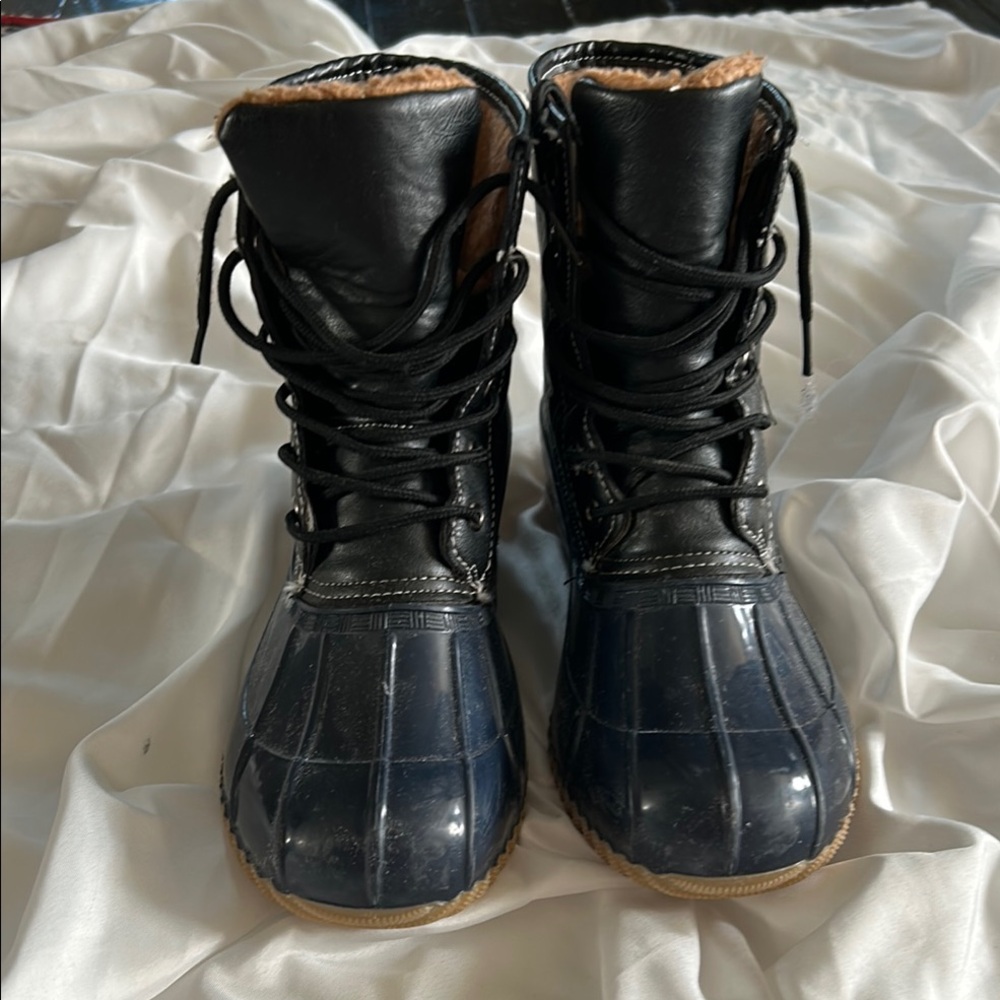Women's Black Winter & Rain Boots